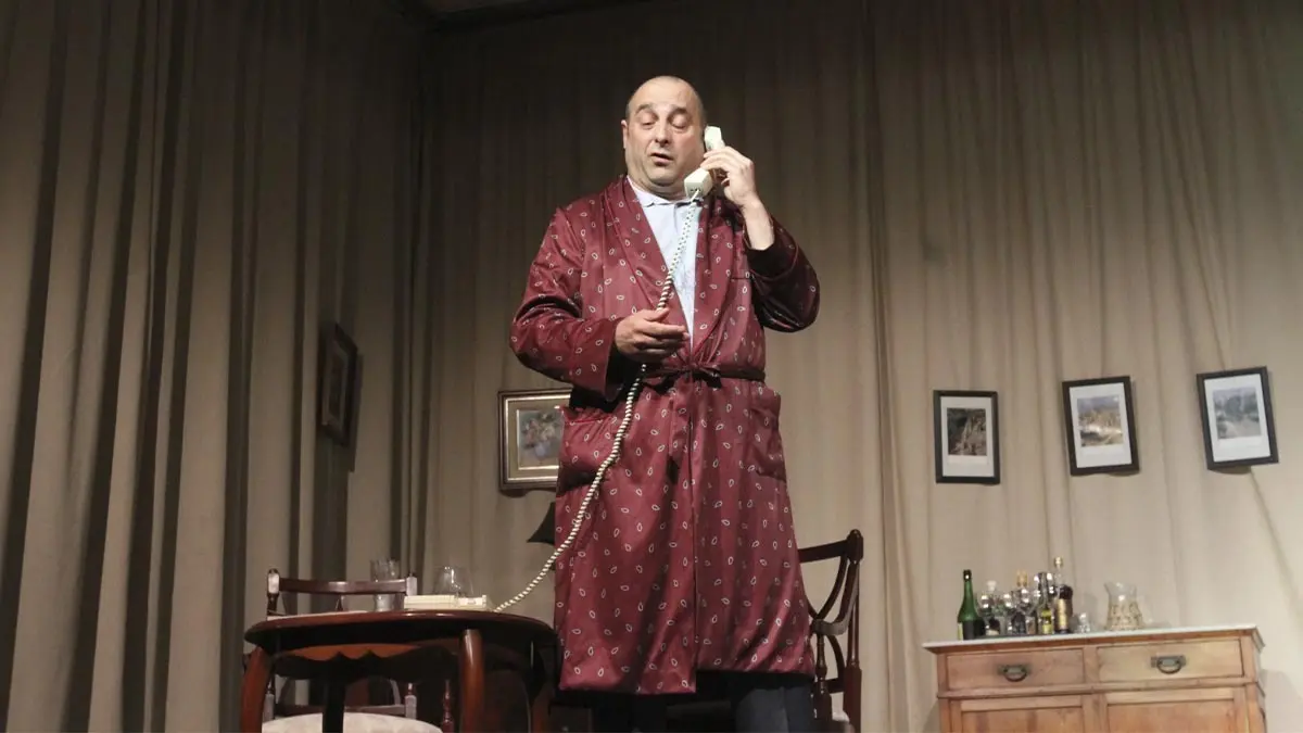 grupo de Teatro la Albarca de Cabanillas. Obra. Con la vida del otro (22)