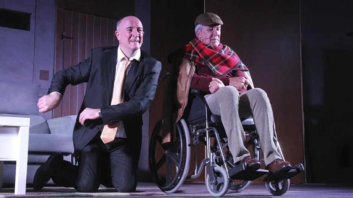 Grupo de Teatro Luz de Candilejas de Cortes. Obra. Fuga. 2026 (11)