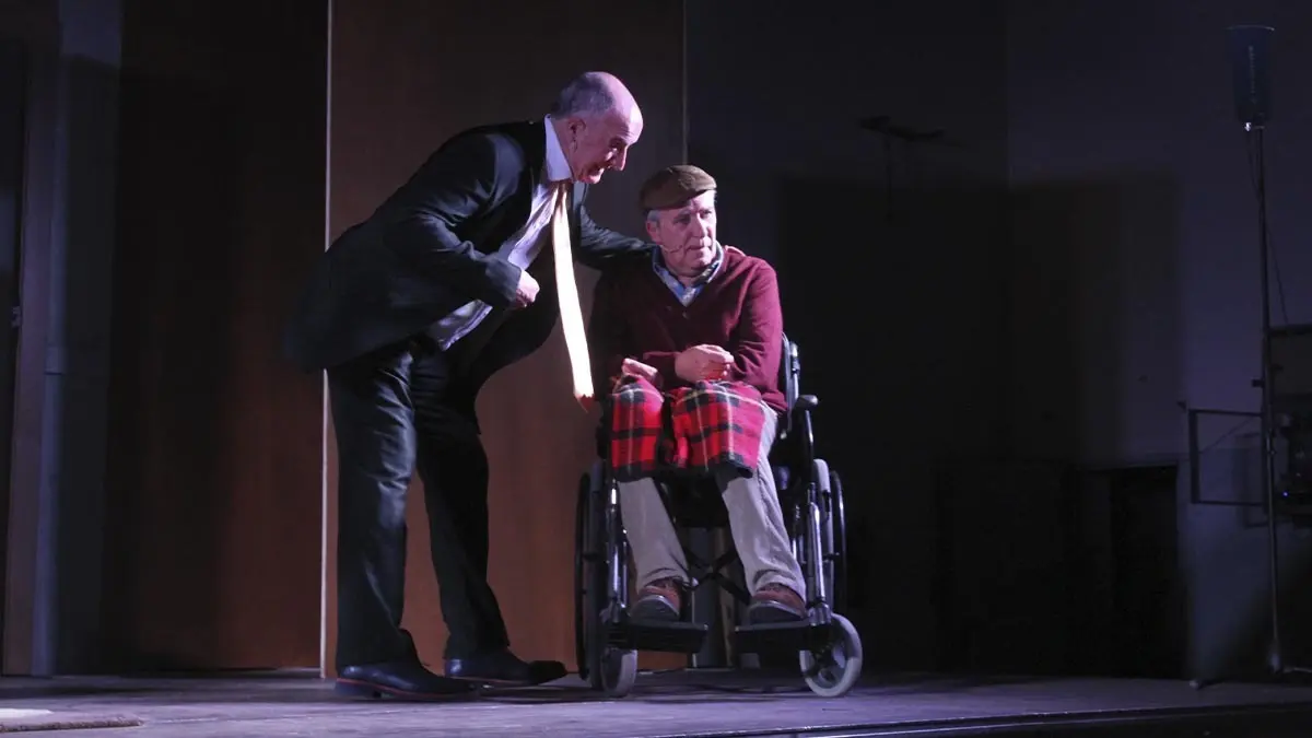 Grupo de Teatro Luz de Candilejas de Cortes. Obra. Fuga. 2026 (19)