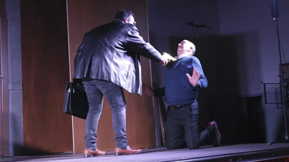 Grupo de Teatro Luz de Candilejas de Cortes. Obra. Fuga. 2026 (23)