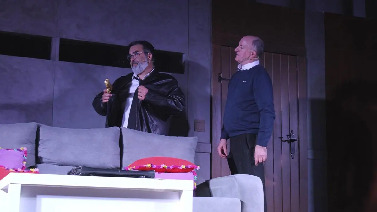 Grupo de Teatro Luz de Candilejas de Cortes. Obra. Fuga. 2026 (25)