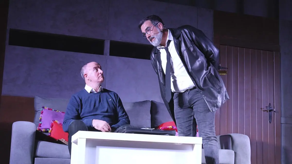 Grupo de Teatro Luz de Candilejas de Cortes. Obra. Fuga. 2026 (26)