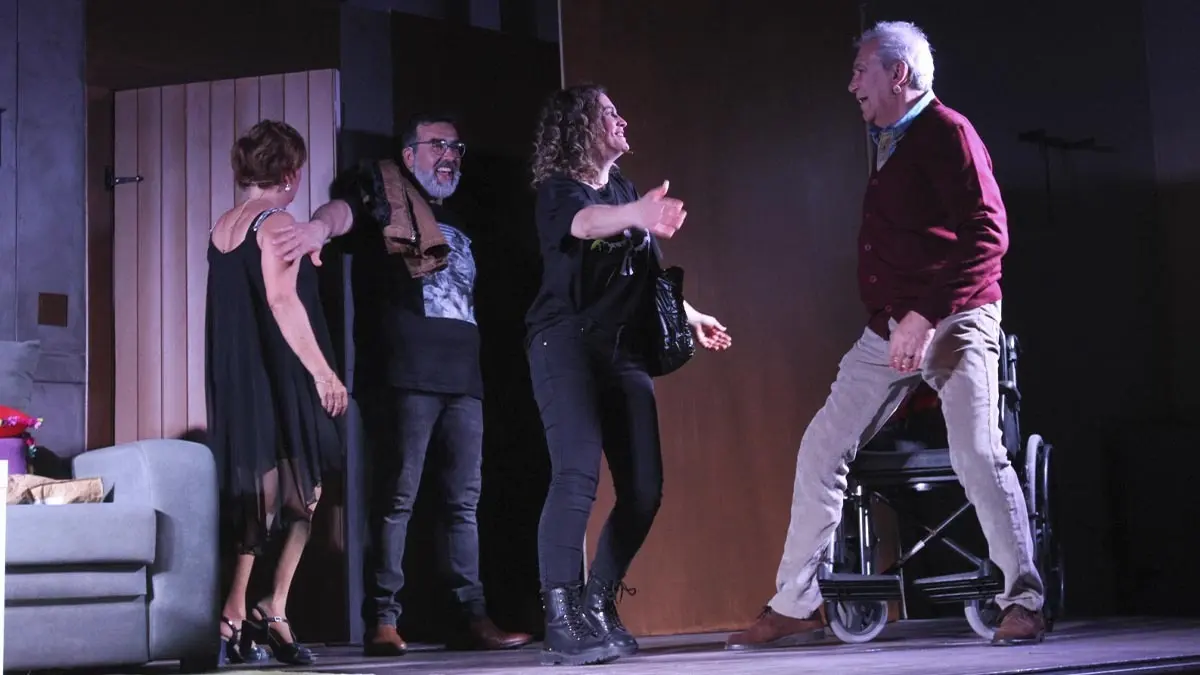 Grupo de Teatro Luz de Candilejas de Cortes. Obra. Fuga. 2026 (31)