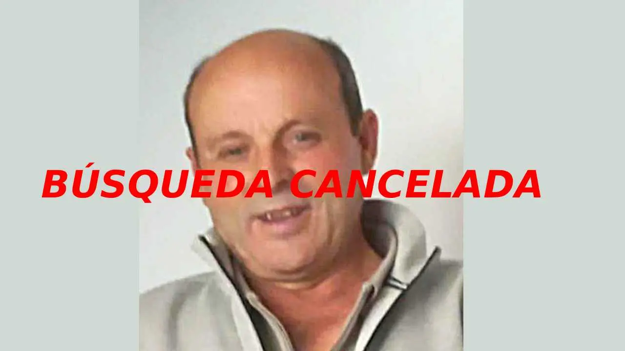 B&uacute;squeda cancelada por desaparici&oacute;n voluntaria