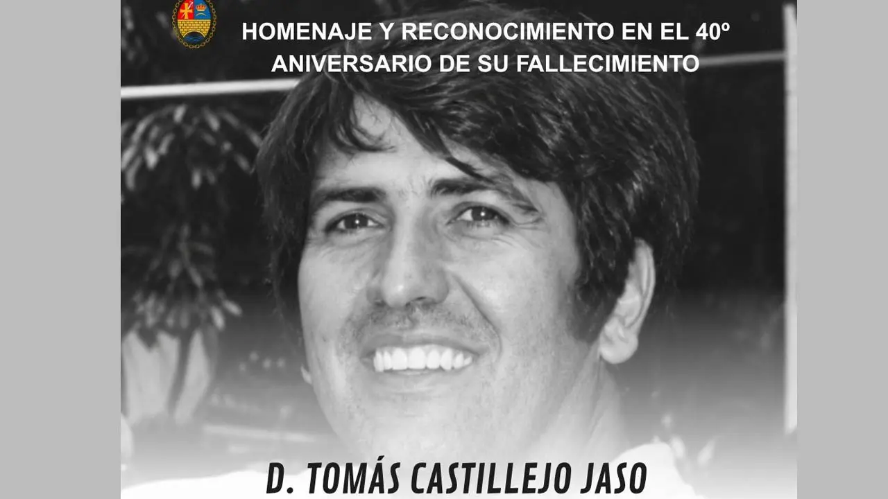 Tom&aacute;s Castillejo Jaso ser&aacute; homenajeado en Ribaforada