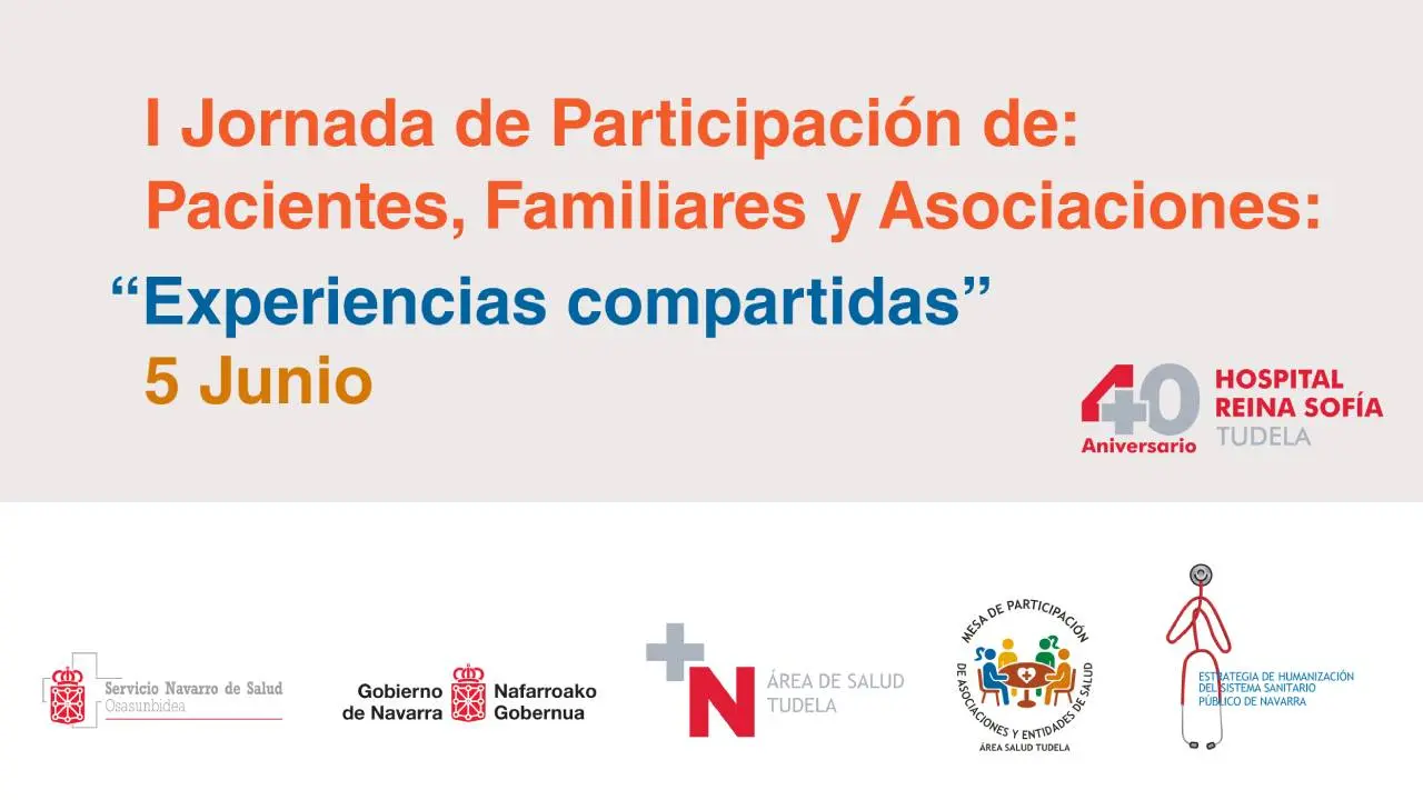 I Jornada de participaci&oacute;n en el Hospital Reina Sof&iacute;a de Tudela