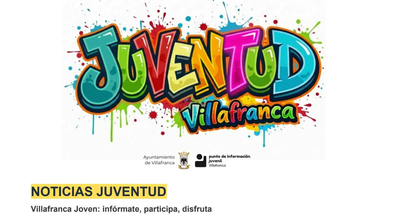 Bolet&iacute;n de informaci&oacute;n para la juventud de Villafranca
