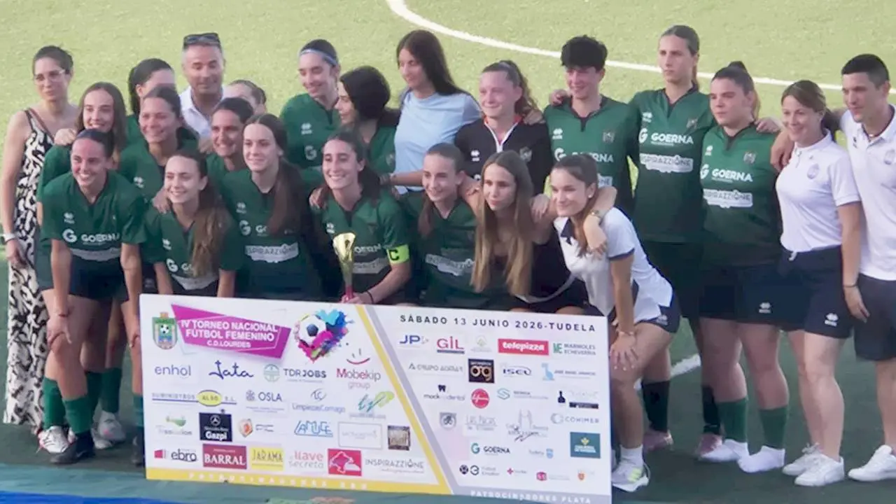 Subcampeonas de la categor&iacute;a Cadete CD Lourdes