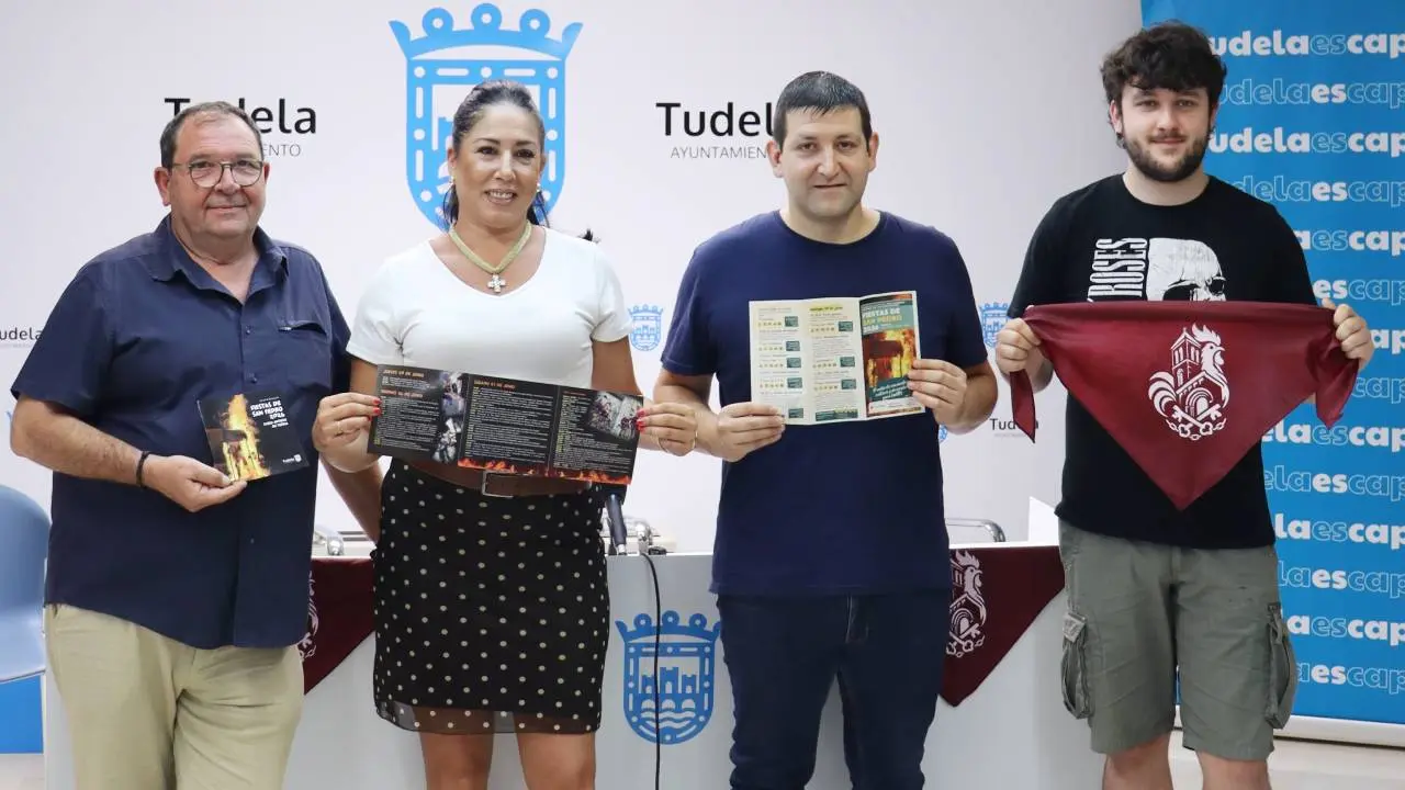 Presentaci&oacute;n Fiestas de San Pedro 2026 en Tudela