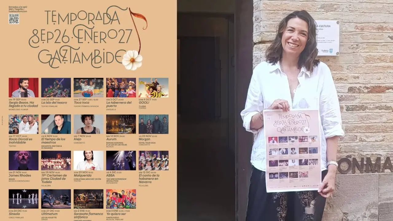 Presentada la nueva temporada del Teatro Gaztambie de Tudela