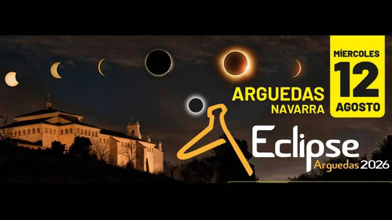 Actividades organizadas en Arguedas por el eclipse 2026