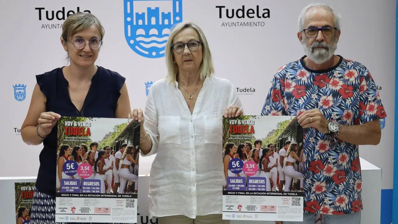 Presentaci&oacute;n el programa _Voy y Vengo_ Tudela 2026