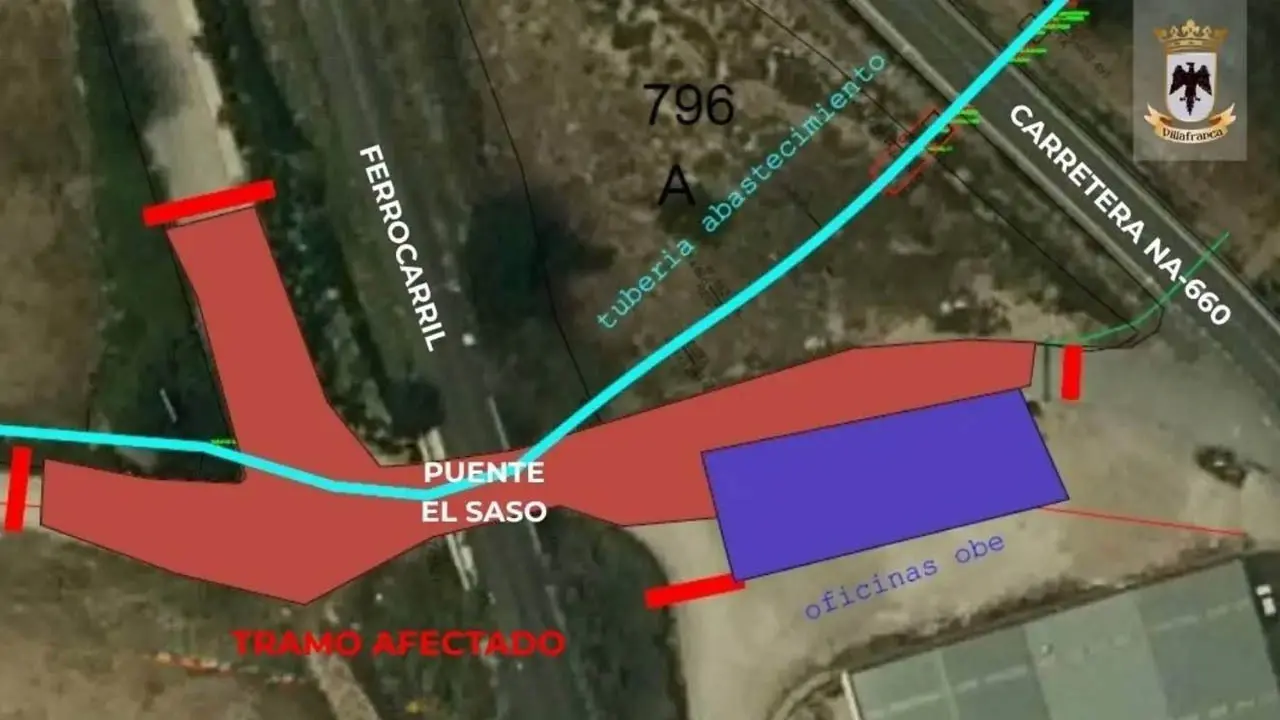 El Puente del Saso permanecer&aacute; cortado por obras