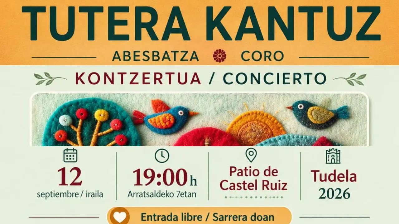 Concierto de Tutera Kantuz en Tudela