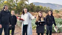 Escena de uno de los rodajes de Navarra Tierra de Cine