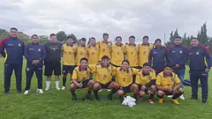 Conjunto de Ecuador F.C. Trofeo de la Amistad. Foto Esteban Baigorri