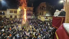 Lanzamiento de las Nueces de Fustiñana. Foto Tudelahoy