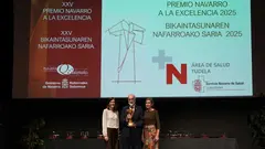 El Área de Salud de Tudela recibe el Reconocimiento de Oro en el XXV Premio Navarro a la Excelencia