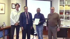 Firma ante notario de la cooperativa energética CEL Cintruénigo