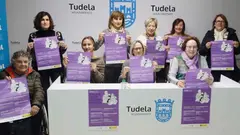 Presentación del programa 25N en Tudela