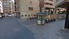 Puesto de la ONCE en calle Gaztambide Carrera de Tudela