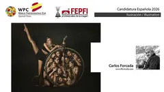 Carlos Forcada, de F8 Estudio, competirá en la categoría de Arte Digital de la WPC 2026