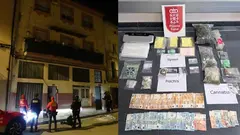 Policía Foral. Dos detenidos por tráfico de drogas en Caparroso