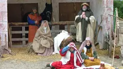 Bel&eacute;n viviente de Cortes