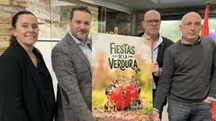 Presentaci&oacute;n del cartel de las Fiestas de la Verdura de Tudela y la Ribera de Navarra 2026