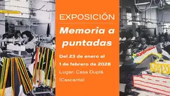 Exposici&oacute;n Memorias a puntadas en Cascante 2026