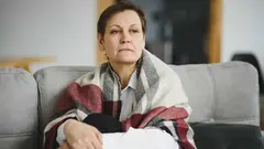 Mujer de apariencia enferma. Foto Tudelahoy