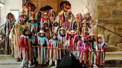 Zarrapoteros del Carnaval de Cascante. Foto. educaci&oacute;n.navarra.es