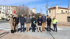 Fin de las obras de renovaci&oacute;n de calles Almenara y adyacentes en el Barrio de Lourdes.