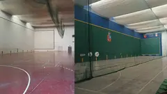 Fontones del polideportivo de Cabanillas