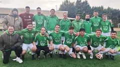 Conjunto de Impotusa-Pe&ntilde;a La Jota Trofeo Amistad. foto Esteban Baigorri