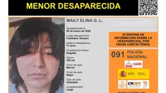 Menor de Fusti&ntilde;ana desaparecida