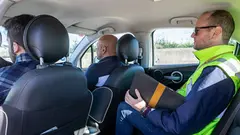 Examen pr&aacute;ctico de conducir. Foto. Facebook DGT