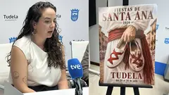 Ana Mart&iacute;nez Salvador de Tudela creadora de la obra 7 d&iacute;as para dejar huella