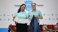 Juan R. Sainz se despide del zaldiko de Tudela 