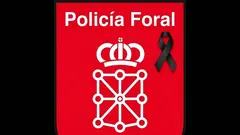Luto en Polic&iacute;a Foral de Navarra