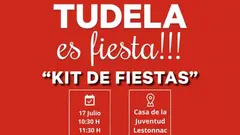 Los j&oacute;venes de Tudela recibir&aacute;n un Kit de Fiestas con novedades este viernes