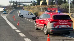 Accidente vial. Polic&iacute;a Foral