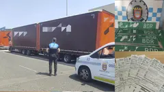 La Polic&iacute;a Local inmoviliza en Tudela cuatro trenes de carretera por irregularidades
