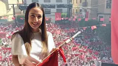 Paula Rap&uacute;n, Cohete Fiestas de Arguedas 2026