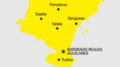 Bardenas Reales cierra el acceso durante el eclipse solar