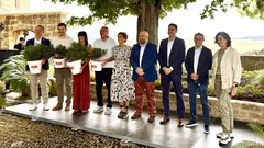 Acto realizado en Legarda por CPEN para dar a conocer los nuevos proyectos de ayuda a la reforestaci&oacute;n