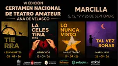 Certamen Nacional de Teatro Amateur Ana Velasco 2026 de Marcilla