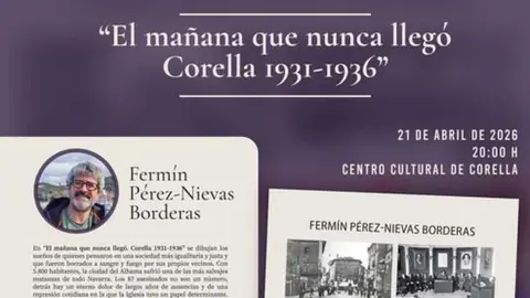 Presentaci&oacute;n de libro en Corella