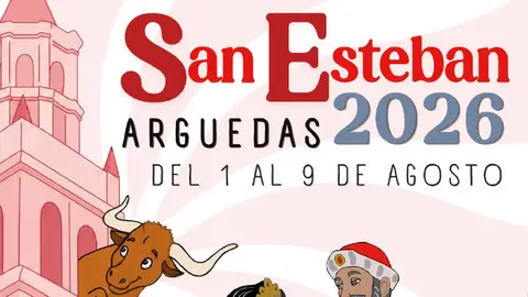 Programa Fiestas de San Esteban 2026 en Arguedas