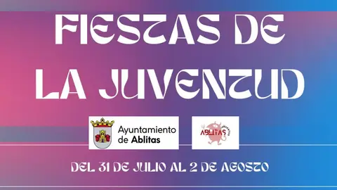 Programa Fiestas de la Juventud de Ablitas 2026